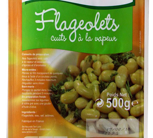 Flageolets cuits 500g
